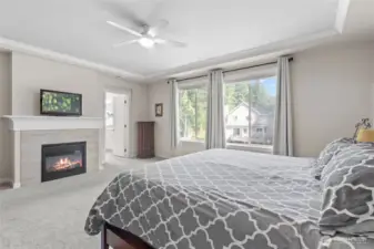 Primary BR w/Fireplace