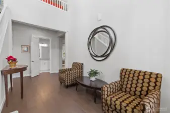 2 story vaulted entry