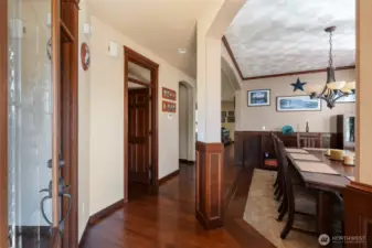 Inviting entry