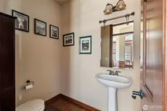 Powder room near office