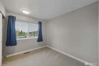 Territorial views from second bedroom