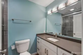 Updated full hall bath