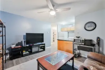 ADU kitchen/living room