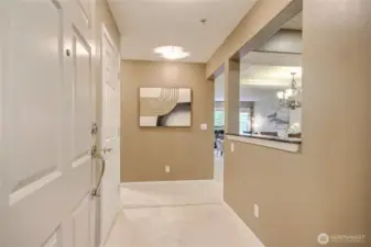 Spacious entry with travertine. Brand new carpet throughout. Designer paint palette.