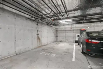 Parking space #205