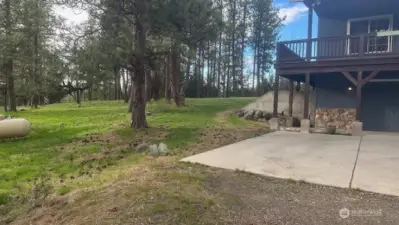 Perfect spot for a driveway to access directly to the main level