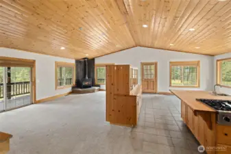 Great room / living room kitchen