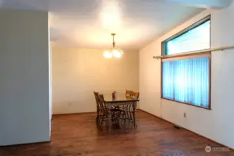 Dining Room, new hardwoods