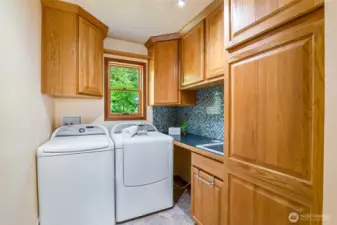 Main level laundry