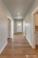 Front hallway view
