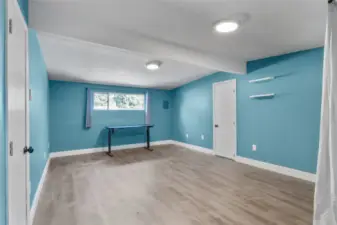 Office/Rec area above the garage