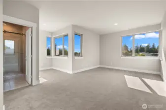 4th bedroom upstairs( 2nd master suite)