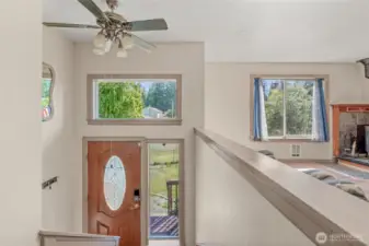 Beautiful front door to welcome you and your visitors to your home