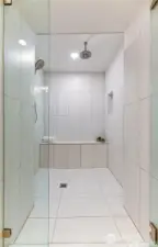 The basement includes a custom-built spa shower complete with multiple showerheads - offering a relaxing, spa-like experience right at home.