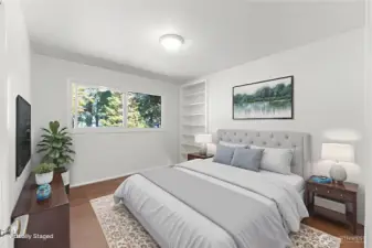 Bedroom 2 Virtually Staged