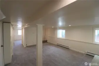 Lower unit living room.