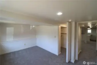 Lower level bedroom.
