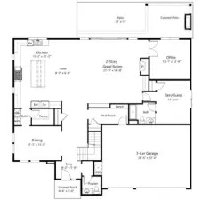 Lower Level Floor Plan