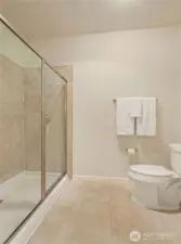 Primary suite shower