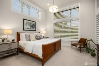 Main floor primary bedroom.