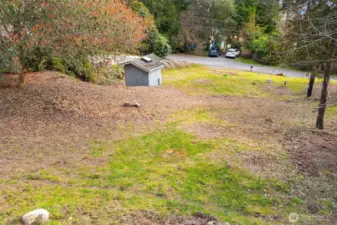 Looking east toward 81st Avenue which is a dead end street.