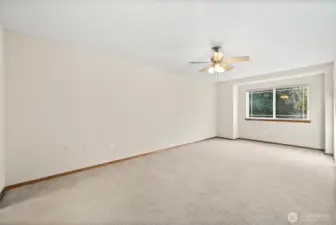 Spacious Primary Suite