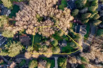 Approximate property lines