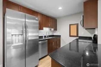 All new appliances stay for the new owners