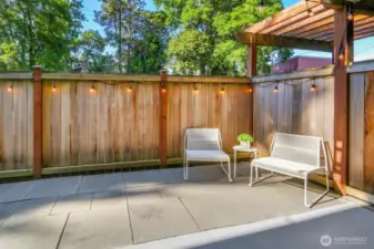 Imagine morning coffee or evening cocktails, entertaining your friends. You could even have a spectacular container garden. Possibilities are endless!