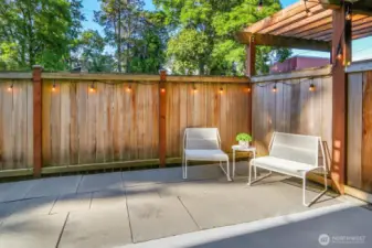 Imagine morning coffee or evening cocktails, entertaining your friends. You could even have a spectacular container garden. Possibilities are endless!