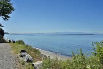 Community beach