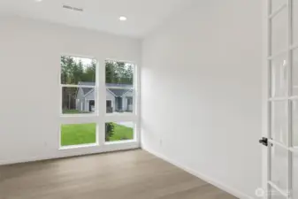 ***Actual Home *** Front Den area just off the entrance lovely large windows