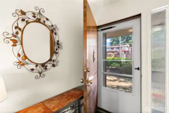 Welcoming Front Entrance