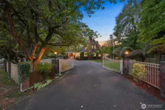 Evenings feel peaceful and private