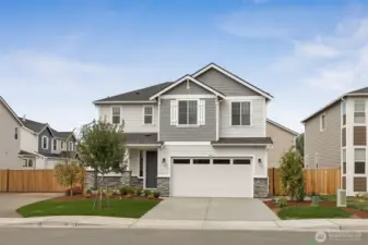 Representation of home - not actual home.