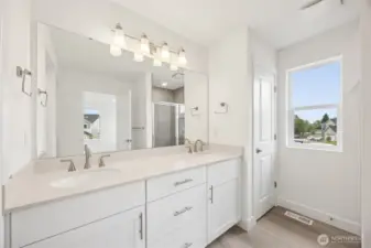 PRIMARY BATH - Representation of home - not actual home.