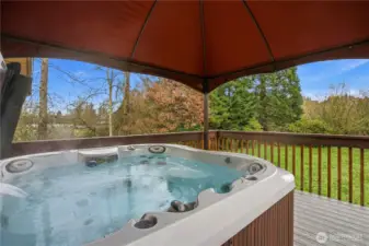 Hot Tub Lower Deck