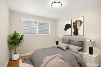 3rd bedroom, top floor