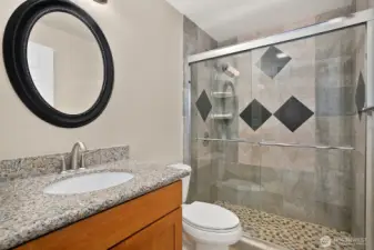 Basement 3/4 bathroom