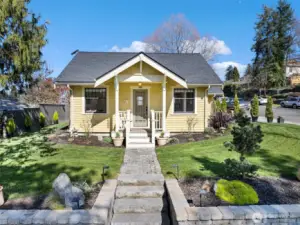 This classic Craftsman will capture your heart and attention with its cozy vintage charm and amazing location in the heart of Steilacoom, WA.