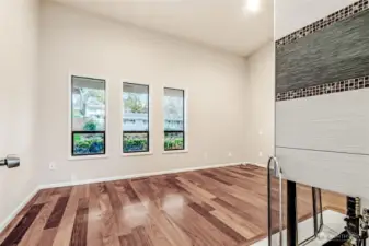 Family room on main level.