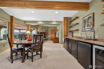 Fantastic Lower Level Family Room