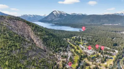 Kahler' Perks: Athletic Club, Golf Course and Wildflour Restaurant set just minutes from Lake Wenatchee's State Park