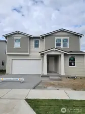 actual home under construction