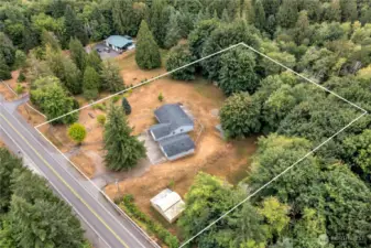 boundary of lot