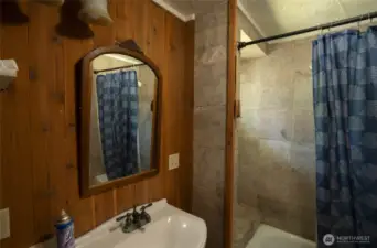 Primary Bath w tile shower