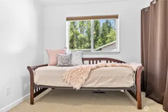 The second bedroom upstairs