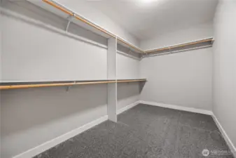 HUGE walk-in closet