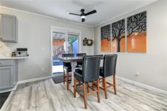 Dining area