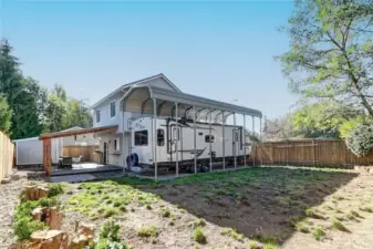 Large yard